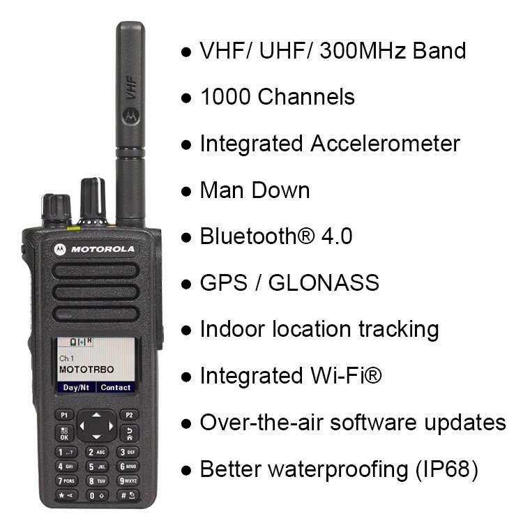 Best price motorola mototrbo dp4400e dp4600e dp4800e dp4401e dp4601e dp4801e vhf uhf GPS radio walkie talkie